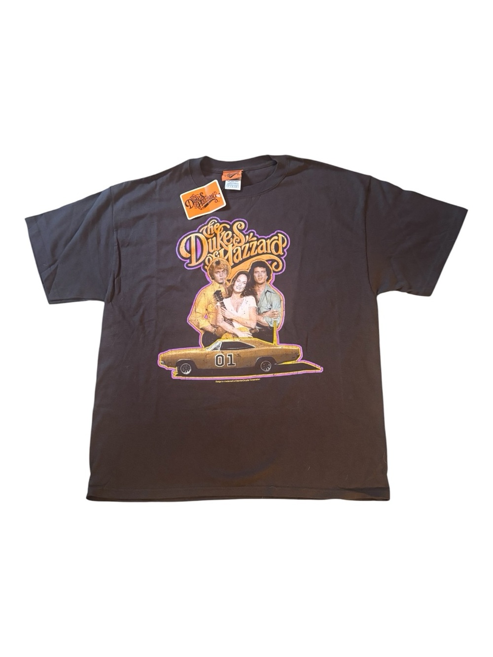 The Dukes of Hazzard Graphic Tee 2007 Dukesfest Hazard County Size L NWT Rare